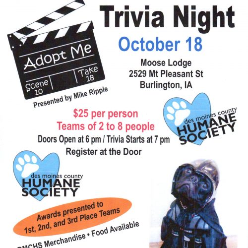 Music Trivia 2025 flyer