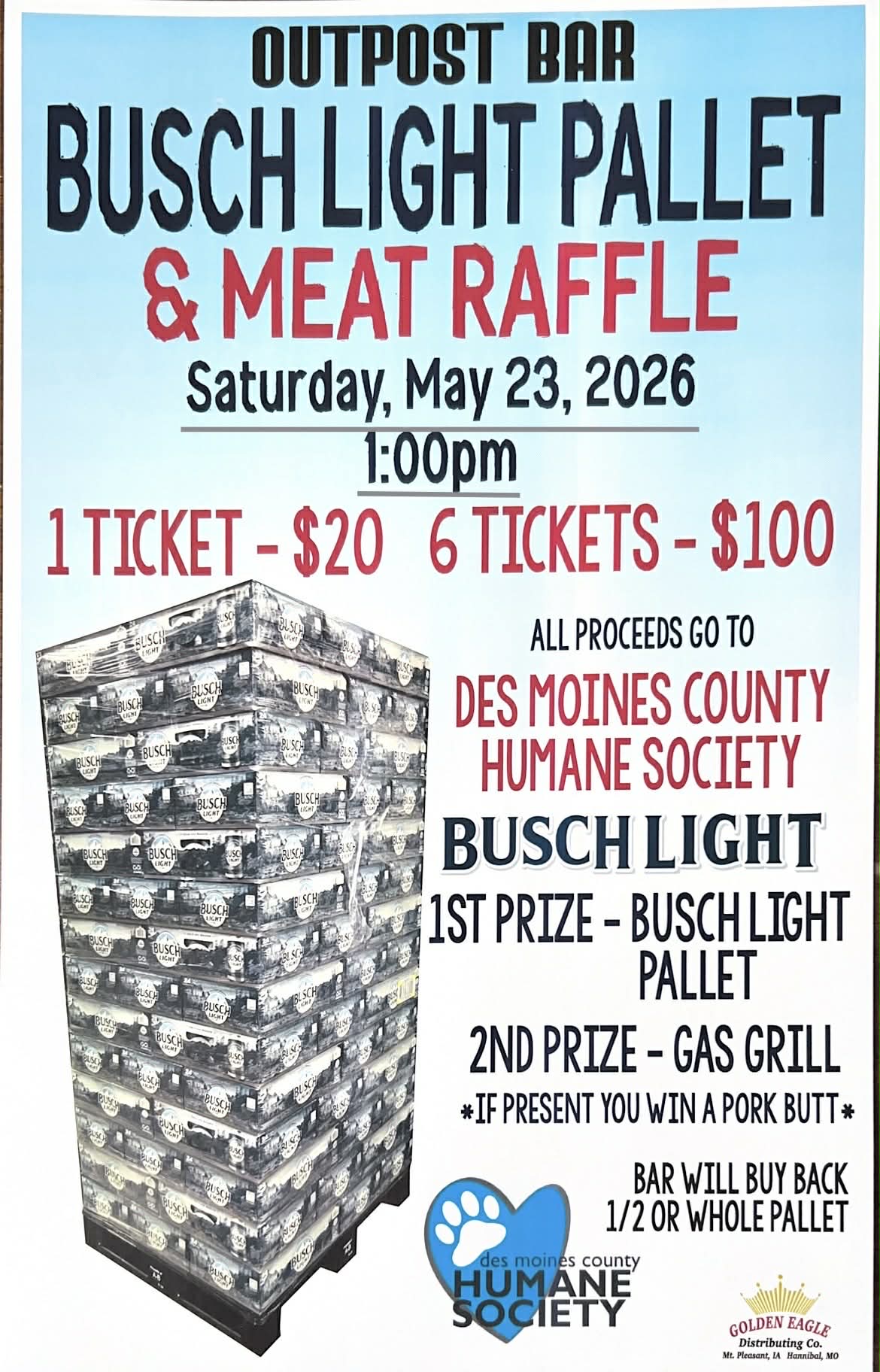 Beer pallet Outpost 2026